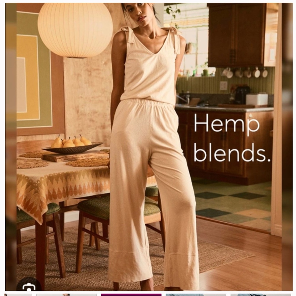 PACT organic cotton & hemp jumsuit